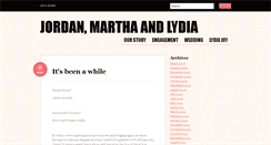 Desktop Screenshot of jordanandmartha.com